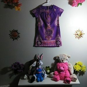 Toddler purple dress